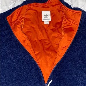 RARE!! Adidas Originals Teddy faux shearling jacket